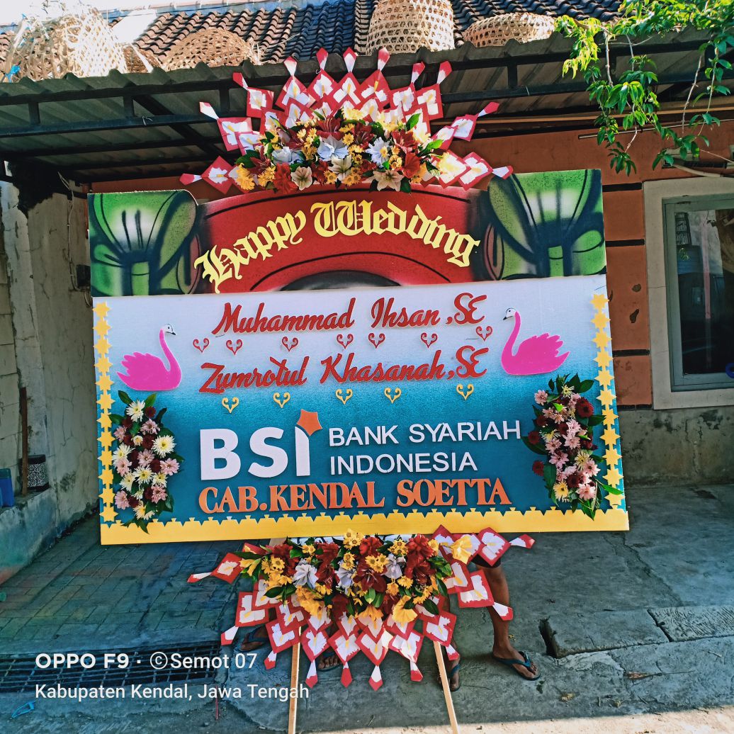 Karangan Bunga Pernikahan 5