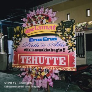 Karangan Bunga Pernikahan 3